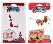 Worlds Smallest Elf On The Shelf & World's Smallest Slinky Dog - Bundle (Set of 2)