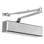 Dynasty Hardware Door Closer Heavy Duty Hydraulic Adjustable Size 1-6 Spring Door Closer, Meets ADA 8500 Series Sprayed Aluminum