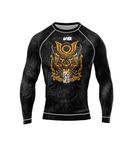 AKIBA Rash Guard/Compression Sportswear for MMA, Gym, Running, Cycling, Swimming (in, Numeric, 40) Black