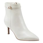 Bandolino Women's Galayn Ankle Boot, Ivory 150, 8