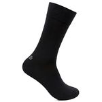 Bonjour Men's Full Length Formal Socks - Black, Free Size