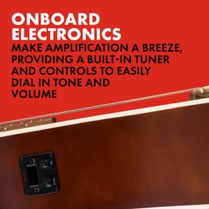 Fender California Redondo CE Acoustic Guitar – Spruce Top, Cutaway, Natural