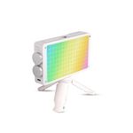 Digitek (LED-D40W RGB) Portable 40W LED Video Light with in-Built 3200mAh Battery and Cooling Fan, 2700K–7500K CCT, CRI 95+, 1-100% Dimming, 13 Creative FX, Type-C Charging, for Photo & Videography