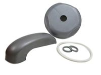 Diverter Valve 4" Kit 2007+ Jacuzzi Premium Spa Cap, Handle & O-Rings Hot Tub