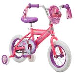 Nickelodeon Paw Patrol Kids Bike, for Boys and Girls Ages 2 to 4 Year Old or 28 to 38 Inch Tall, Paw Patrol Skye on a Pink Steel Frame and Chain Guard, Includes Training Wheels, 12-Inch Wheels