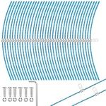 Eyoloty 36 Pack 2900719 Pre-Cut Replacement Twisted Line 0.12" Compatible with Greenworks 2101602 2101602A STBA40B210 BST4000 ST40B410 Weed Eater String Trimmer Edger (43 Pack)