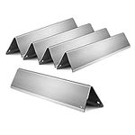 Boloda 15.3 inch Stainless Steel Flavorizer Bar Replacement for Weber Spirit S310 S320 S330 E310 E330 E330，5 Pack Grill Parts for Weber Spirit 300 Series Heat Plates (with Front Control Knobs), 16 GA