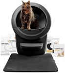 Litter-Robot 4 Supply & Accessory Bundle by Whisker, Black- Automatic Self-Cleaning Cat Litter Box, Includes Litter-Robot 4, Ramp, Mat, 3 OdorTrap Packs, 10 Liners, 30 Wipes, & 2 Carbon Filters