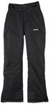 SkiGear Women's Insulated Snow Pants, Black, 3X Tall