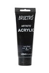 BRUSTRO Artists Acrylic Paint 120ml Ivory Black