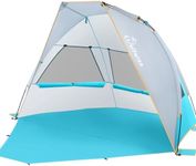 Wolfwise Beach Tent Sun Shelter wit
