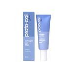 Proto-col - Hydrating Collagen Eye Cream, Boosts, Brightens and Moisturises Puffy Bags, Dark Circles and Crow's Feet for Younger Looking Skin, Made with Hyaluronic Acid and Vitamin C (20ml)