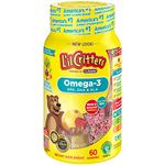 L'il Critters Omega-3 Vitamin Gummy Fish 60 Count (Pack of 2)