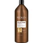 Redken Conditioner, All Soft Mega Curls Conditioner, For Extremely Dry Hair, For Curly & Coily Hair, Nourishes & Softens Severely Dry Hair, With Aloe Vera, 1000 ML