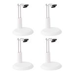 TOYANDONA 4pcs Toy Stand Support for Dolls Prop up Mannequin Model Display Holder Doll Stands for Dolls and Action Figures Doll Accessories White 15cm