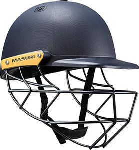 Masuri OS2 Legacy Junior Cricket Helmet - Colour and Size Options (Large, Navy)