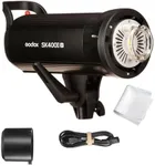 Godox SK400II V SK400IIV SK400II-V Flash Monolight,Bowens Mount 400W Studio Strobe Flash, GN65 5600K 2.4G with LED Modeling Lamp for Studio(SK400II Upgraded Version