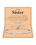 D Dongjiangjin Gift Sister Gifts from Sister Birthday Gifts Sister Bracelet