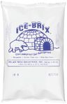 Polar Tech IB6 Ice Brix Leakproof Viscous Gel Refrigerant Poly Pack, 4" Length x 6" Width x 3/4" Thick (Case of 48)