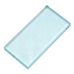 Pro Nail Art Painting Color Toning Glass Board Glass Makeup Palette Eyelash Extension Adhesive Glue Pallet Glass Palette Stand