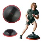 SPRI Balance Trainer Pro - Dome Shape Half-Exercise Ball with Non-Skid Base - For Balance Training, Strength Building, Toning, and Improved Flexibility - 65cm Diameter