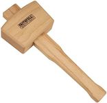 Faithfull FAICM4 Carpenters Beech Mallet 4in, Brown, 100 mm (4 Inch) 430 g approx.