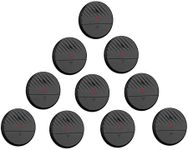 ThreeH Wireless Remote Door Alarm Black 4 125dB Loud Ultra-long Standby Slim Glass Break Burglar Detector 10 Packs