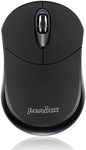 Perixx Perimice-802 Mini Wireless Bluetooth Mouse for Laptop, Android Tablet and PC, Works Without USB Receiver, Black