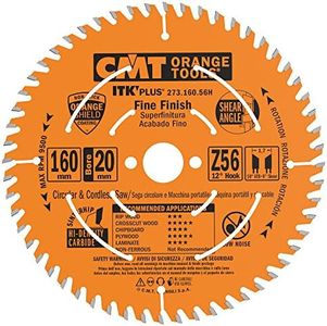 CMT 273.160.56H ITK Plus FINE Finish Saw Blade HW 160X1.8/1.2X20(+16) Z=56 ATB+S