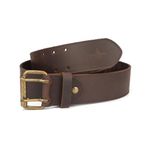 TOURBON Real Leather Belt for Men Women DIY Tool Workshop Strap 2" Wide