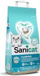 Sanicat - Clumping Cat Litter with Marseille Soap scent | Made of natural minerals with guaranteed odour control | Absorbs moisture and makes cleaning the tray easier | 10 L capacity