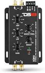 DS18 XOHV 2-Channel Pre-Amp Car Electronic Crossover High Volt External Pre Amplifier with Adjustable Bass Boost Frequency - Perfect for Hi-Volts Amplifiers
