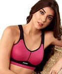 Maiden Beauty Maiden Sport Medium Impact Seamless Sports Bra_36G Rose Pink