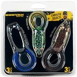 BOOYAH Pad Crasher 3-Pack Topwater Bass Fishing Hollow Body Frog Lure with Weedless Hooks, Christie Selects