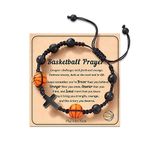 FYUKISS Basketball Gifts, Basketball Bracelets Accessories Stuff for 7/8/10/11/12/13 Year Old Teen Son Grandson Friend Gift Ideas