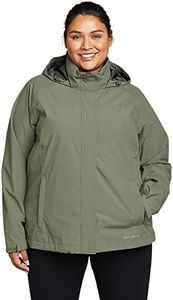 Eddie Bauer Women's Rainfoil Packable Jacket, Sprig Recycled, Medium