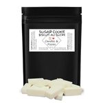 Sugar Cookie Soy Wax Melts by Candles and Fizzies – Made in Canada with 100% Soy Wax – No Additives or Artificial Colorant – 18 Count