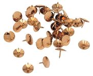 Westcott 00520 Brass Thumb Tacks, 3/8" Diameter, 100 Piece/Box