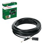 BOSCH High- Pressure Drain Cleaner Pipe 10m, Max Pressure 160 Bar, 1 x 10m & 9.5 mm diameter, Hose for Cleaning pipe and Drains, Push-fit Connections, Accessory for Aquatak pressure washers, 0.79kg