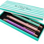 LOVE GIFTS®: Funny Gift For Dog Mums Containing 3 Novelty Ballpoint Pens With Funny Dog Mum Themes - Dog Mum Gifts