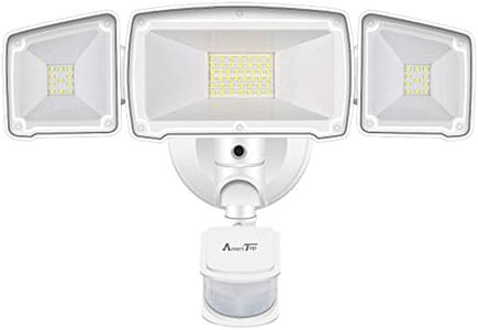 AmeriTop Motion Sensor Lights Outdoor, AmeriTop 35W Ultra Bright 3500LM LED Security Flood Lights with Motion Sensor Mode & Dusk to Dawn Sensor Mode/ ETL Certified IP65 Waterproof Outdoor Light