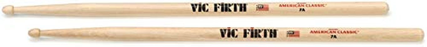 Vic Firth 7A Drum Sticks - Wood Tip
