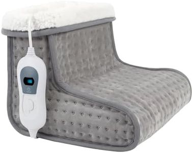 DMD® | Electric Foot Warmer, Removable Superior Soft Sherpa Lining | 3 Heat Settings, Automatic 90min Timer | Machine Washable | Suitable Upto Size 12.5 | from 3p Per Hour DMD120