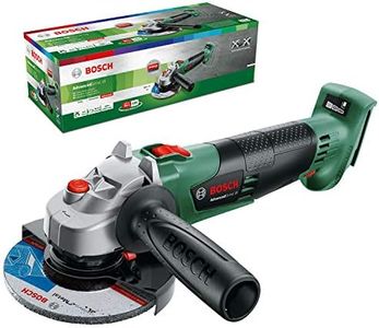 Bosch 18V Cordless 125mm Angle Grinder Without Battery, Variable Speed, Soft Start & Brake (AdvancedGrind 18V). Made in Europe