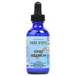 (Glass Bottle) Good State - Liquid Ionic Selenium Ultra Concentrate (10 Drops Equals 70 mcg) (100 Servings per Bottle)