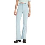 Levi's Women's Ribcage Bootcut Jeans, Sterling Blue - Corduroy, 30