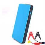 AKT Portable Mini Slim 20000mAh Car Jump Starter Power Bank 12V Engine Battery Charger Booster Car Battery Starter,Blue