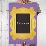 MCSID RAZZ Friends TV Series Friends Monica Frame Poster without Frame - Officially licensed by Warner Bros USA (Multicolour, Paper, 12 x 18)