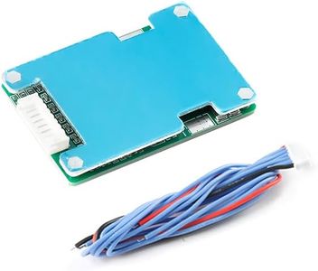 JESSINIE 7S 29.4V 15A 18650 Li ion Lithium Battery Protection Board Module BMS PCB Board with Balanced Heat Sink for Li-ion Lithium Battery Cell