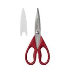 KitchenAid KE351OHERA All Purpose Shears, Stainless Steel, Red/Black